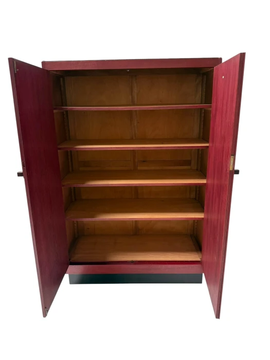 Art Deco Modernist Armoire by A.H. Jansen for L.O.V. Oosterbeek, 1920s 2